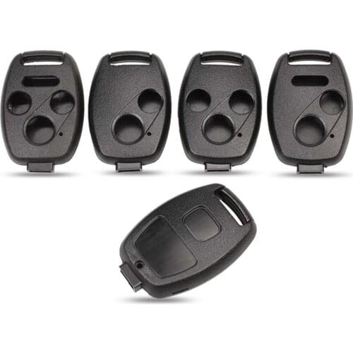 Kutery 2/3/4 Buttons Replacement Car Key Case Shell Remote Fob Cover For HONDA Accord CRV Pilot Civic 2003--2013