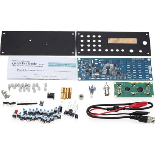 Mini DDS Digital Synthesis Function Signal Generator DIY Kit with Panel Sine Square Sawtooth Wave Generator