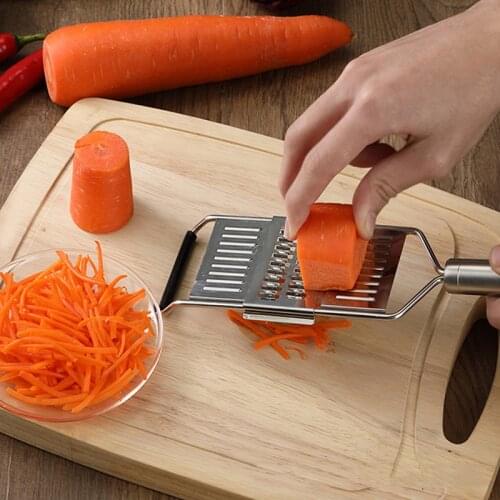 Multifunctional Grater Vegetable Potato Slicer Cutter Stainless Steel Sharp Cheese Planer Shavings Knife Kitchen Accessories