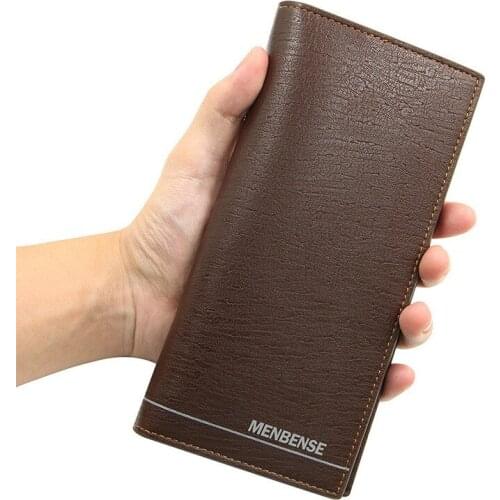 Bags For Men PU Leather Wallet male Purse Wallet For Credit Card Holder Walet black Mens Clutch Money Bag