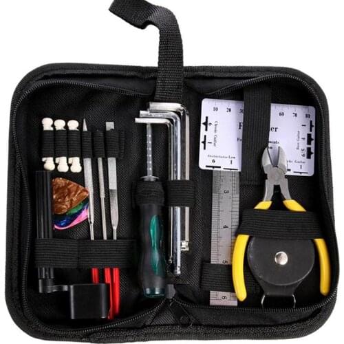Guitar Maintenance Tool Kit String Replacement Musical Instrument Clean and Repair Luthiers Assistant Repair Hand Tools