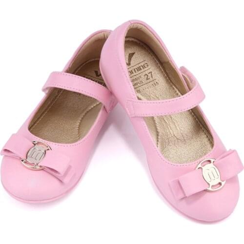 New spring autumn cute girls shoes comfortable leather flat for children shoes catwalk shoes princess kids shoes free shipping