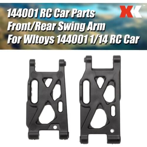 Good Sale XK 2PCS Front+Rear Suspension Arms For Wltoys 144001 1/14 4WD High Speed Racing Vehicle Models RC Car Parts
