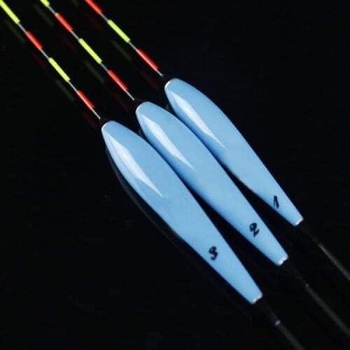 3Pcs/lot Fishing Floats Wood Floats Pesca Buoy Flotador Pesca Fishing Float Bobber for Carp Fishing Tackle Tool 1# 2# 3