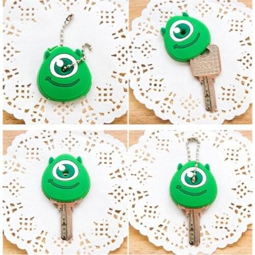 5PCS/Set Fashion Silicone Protective Key Case Cover For key Control Dust Cover Holder Organizer Home Accessories Supplies