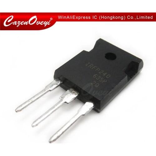 5pcs/lot IRFP240PBF TO-247 IRFP240 TO-3P TO247 new MOS FET transistor In Stock