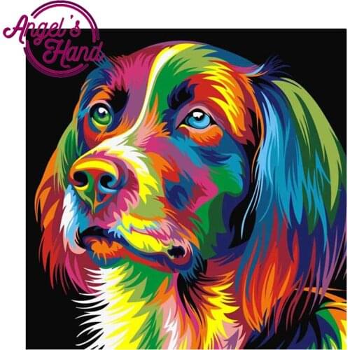 5D Diy diamond painting cross stitch cartoon spuare&round painting rhinestones diamond embroidery arts and crafts dog picture
