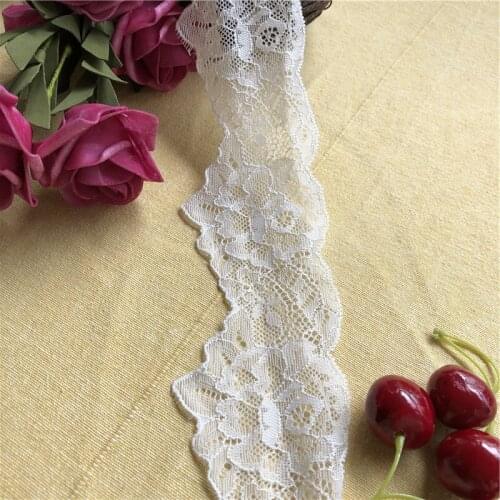 6.5cm S2376 brand new beautiful white lace, diy crafts/wedding/clothing/lace ribbon