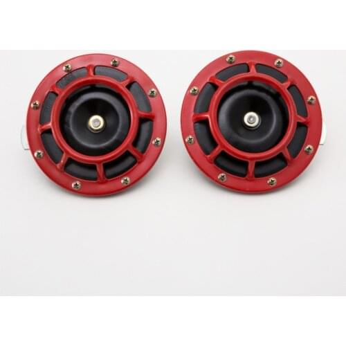 Automotive supplies car modified speaker 12v snail horn basin-shaped high and low voltage horn speaker