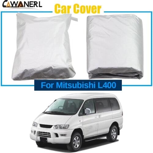 Full Car Cover For Mitsubishi L400 1994–2007 MPV Indoor Outdoor Sun Snow Rain Dust Resistant Anti-UV Cover Windproof