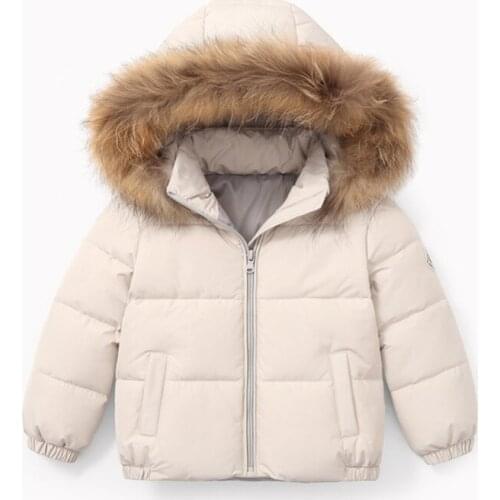 Childrens down coats jacket boys/ girls outerwear clothes winter kids hooded down garment warm thicken clothing fashion garment