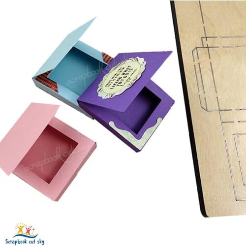 Chocolate sauce box muyu cutting die-- new wooden mould cutting dies for scrapbooking