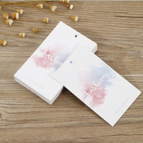 Customized Lamps and lanterns Lighting Hanging Card Template Clothing Hanging Card Printing Customized Logo Free Design