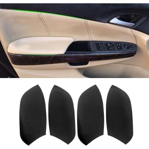 For Honda Accord 8th Gen 2008 2009 2010 2011 2012 Sedan Microfiber Leather Car Door Handle Panel Cover Interior Replacement Trim