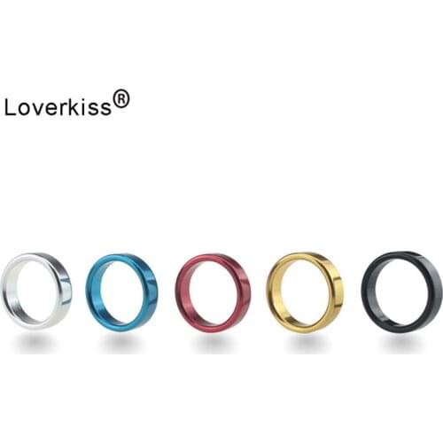 Metal Aluminum Penis Rings Male Cockrings Delayed Ejaculation Adult Products Ball Stretcher Scrotum Pendant Cock Rings Sex Ring