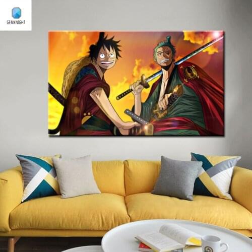 Coloring by numbers One Piece Movie modular painting Japan Style anime posters digital paint by numbers diy digital painting