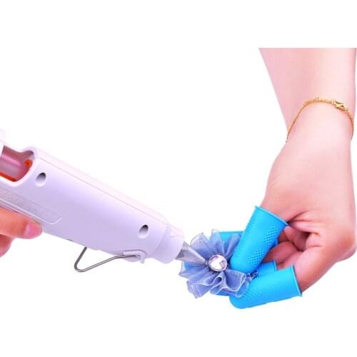 Anti Slip Silicone Finger Protector Cut Proof Cover Heat Resistant Finger Sleeve Kitchen Cooking Accessories Woodworking Tools