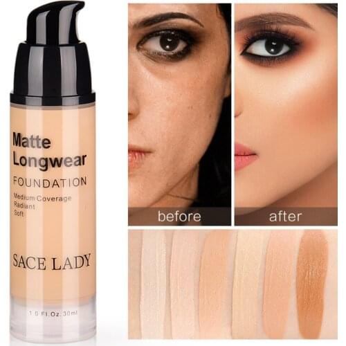 Bright Skin Light Foundation Liquid Cream Lasting Makeup Effect SL223 Capacity 30ml Cushion Makeup Cosmetic Gift Hot Selling