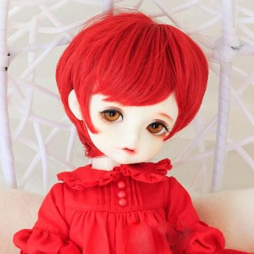 New Arrival 1/3 1/4 1/6 1/8 BJD/SD Doll Wig High Temperature Cute Short Hair For BJD Wig