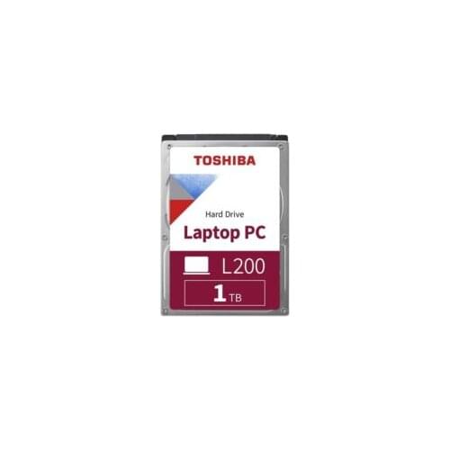 Toshiba L200 HDWL110UZSVA 2.5 "1 TB 5400 RPM SATA 3 128 MB HDD