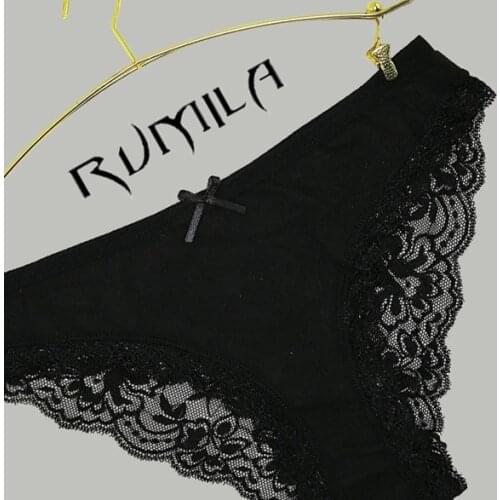 Cotton multi-color Sexy cozy comfortable Lace Briefs thongs women Underwear panties Lingerie for women 1pcs/lot 86785