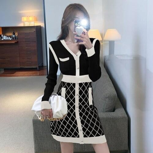 VERHELLEN Fashionable Knitted Dresses