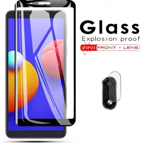 HD 5.3" Tempered Glass For Samsung A01 A 01 Core Protective Glass For samsung a01 a 01 core SM-A013F Camera Len Screen Protector