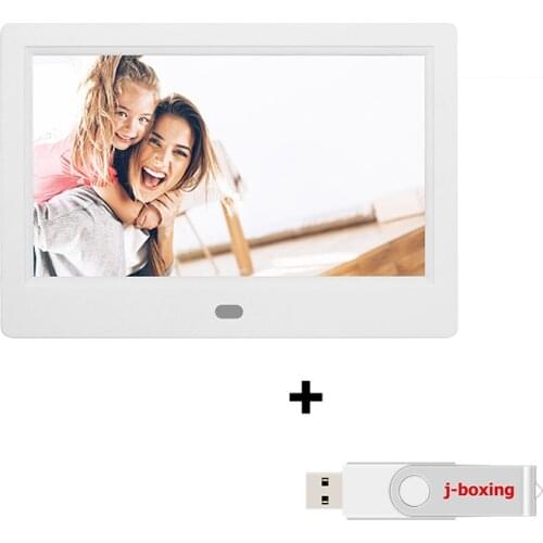 7inch Digital Photo Frame LCD Screen, 1024P Video, Music, Photo,Auto Rotate, Slide Show, Auto Rotate, Slide Show, Remote Control