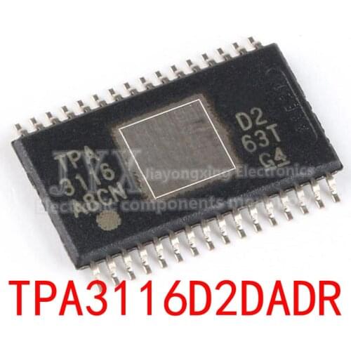 1PCS TPA3116D2DADR HTSSOP32 TPA3116D2 HTSSOP-32 TPA3116 TSSOP IC chip new original