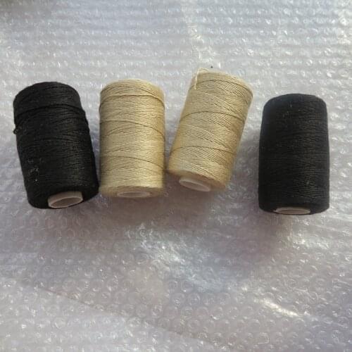 12pcs/box black brown blonde color cotton weaving thread hair weaving sewing thread for hair extension