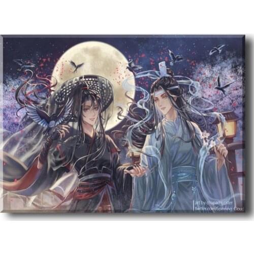 Full Square Round Drill 5D DIY Diamond Painting Mo dao zu shi Diamond Embroidery Cross Stitch Movie Characters 5D Art A2302