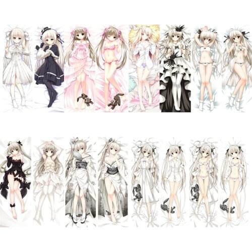 Coscase Yosuga no Sora Japanese Anime Dakimakura Kasugano Sora Dakimakura Body Decorative Pillowcases Hugging Pillow Cover Case