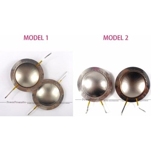 2pcs /lot 1/32"(51.5mm) speaker High quality tweeters diaphragm drive voice coil 8 ohms