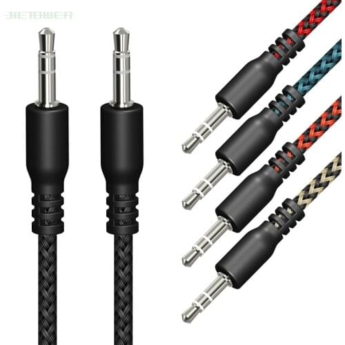 Jack 3.5 Audio Cable 3.5mm Speaker Line Aux Cable for iPhone 6 Samsung galaxy s8 Car Headphone Xiaomi 300pcs/lot