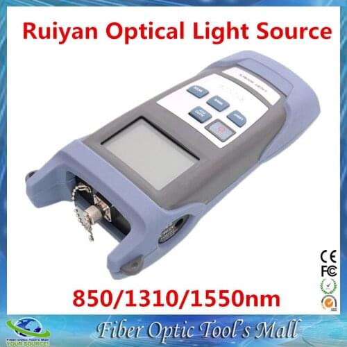 FTTH Tool Ruiyan LS-300C 850/1310/1550nm Fiber Optic Light Source