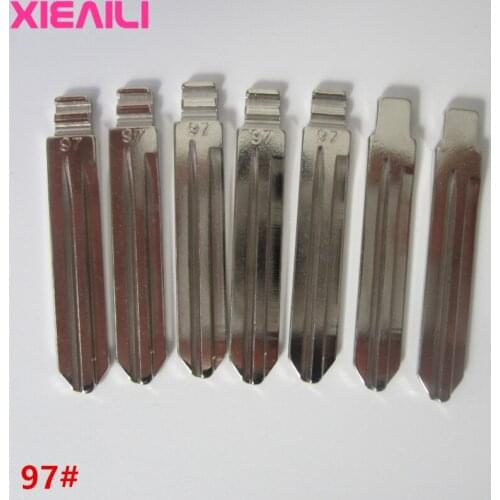 XIEAILI 50pcs/lot 97# Blank uncut Key Blade For Hyundai Elantra S222
