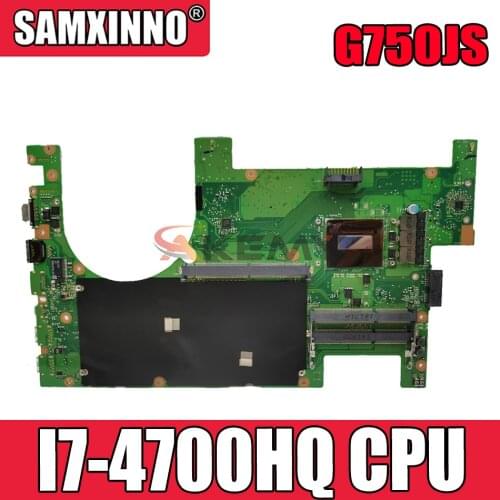 Akemy G750JS Laptop motherboard for ASUS ROG G750JM G750J original mainboard 2D I7-4700HQ