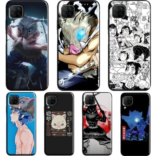 Inosuke Demon Slayer Case For Huawei P20 Lite P40 P30 Pro Nova 5T P Smart Z 2019 2021 Honor 10 Lite 9X 8X Cover