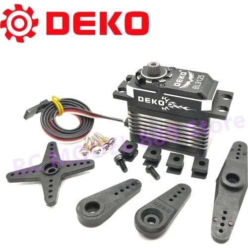 DEKO Digital Metal Servo BL9295 Servo / BL9125 Servo CCPM Standard Size For RC Helicopter Airplane 20KG 0.06sec