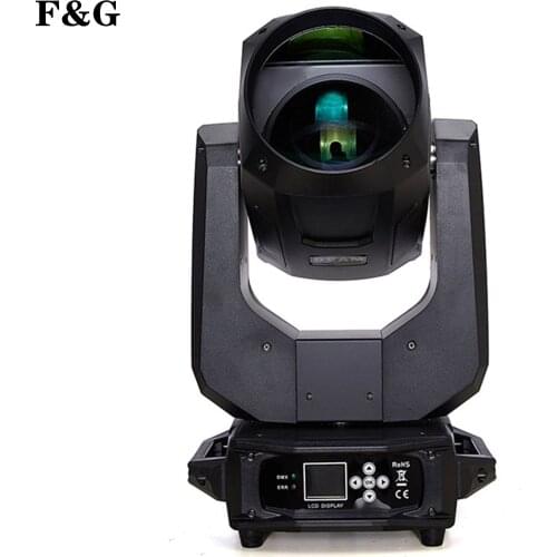 F&GHaz de 260 10R etapa DJ discoteca luz DMX512 canal Control de gobo cabeza luz 14 colores con efecto de arco iris