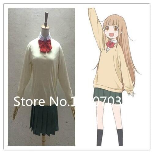 Tanaka-kun is Always Listless Tanaka kun wa Itsumo Kedaruge Miyano Cosplay Costume