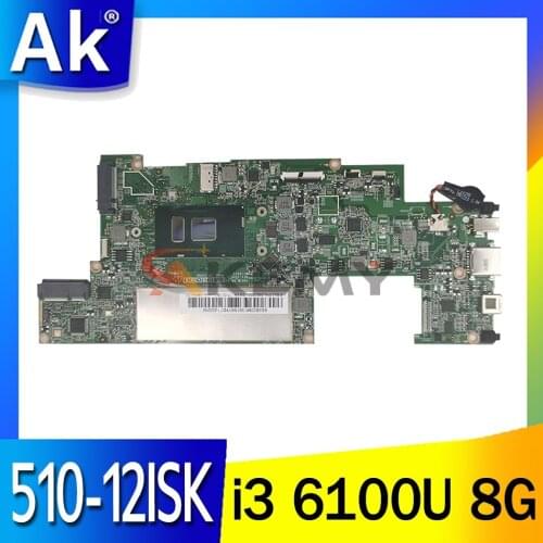 MIIX510 motherboard for Lenovo MIIX 510-12ISK laptop motherboard processor i3 6100U 8G ram 100% test work
