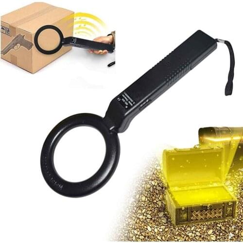 MD300 Metal Detector Round Handheld Small High Sensitivity Scanner Security Instrument Metal Checker for Airport Subway Hospital