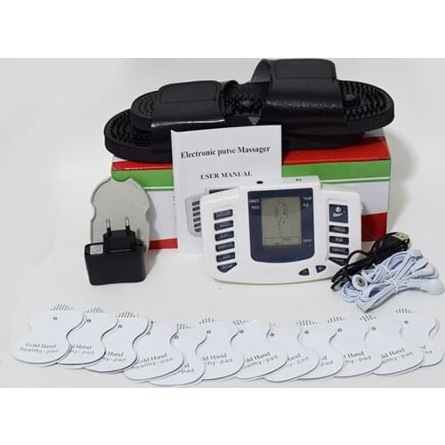 JR309 Health Care Electrical Muscle Stimulator Massageador Tens Acupuncture Therapy Machine Slimming Body Massager 16pcs Pads