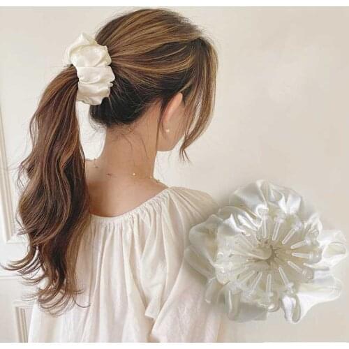 Fashion Women Hair Bun Hair Claw Korea Horsetail Buckle Hair Clip Bird Nest Expanding Female Ponytail Holder Hair Accessories