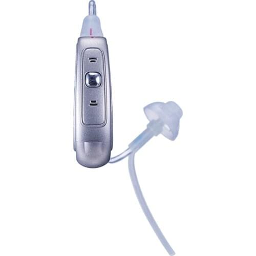 MY-19S Small Battery BTE Tone Adjustable Sound Amplifier Mini Behind the Ear Hearing Aids Deaf Aid Device for Elderly Drop Ship
