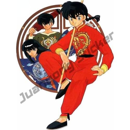 Inuyasha Kikyo Cartoon Car Sticker and Decal for Bumper Camper Windshield Surfboard Waterproof Scratch-Proof Exterior PVC13x10cm