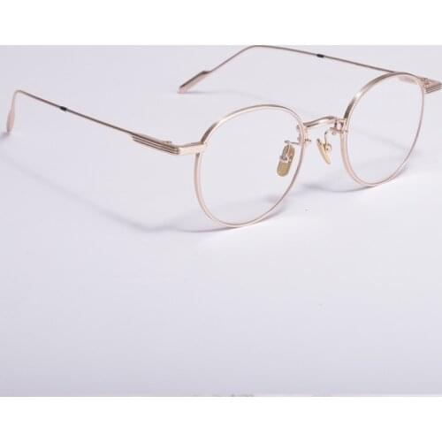 Korea Round Eyeglasses Frame Prescription Frames GENTLE Solar Eyeglasses Prescription Men Women Reading glasses