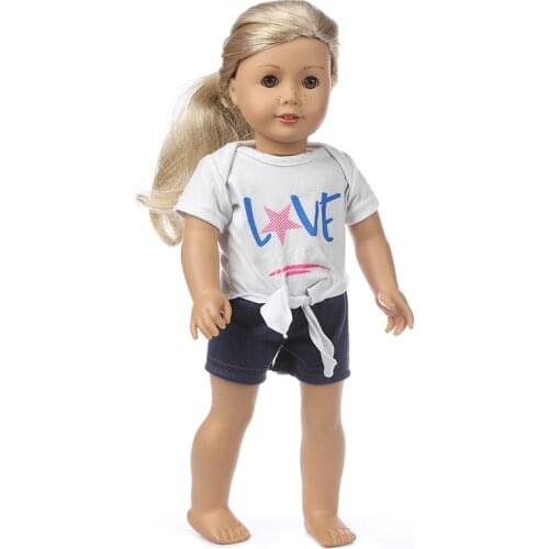 18'' Doll Clothes-Fashioh Dress for My Little Baby-18 Inch/43-46cm Life/generation Doll Accessories-new Born Outfit Girls Gift