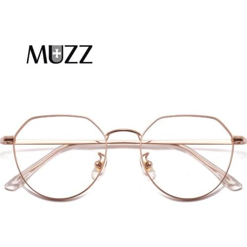 IP Titanium Glasses Frame Men Vintage Diamond Shape Myopia Optical Prescription Eyeglasses Frames Women Female Retro Eyewear